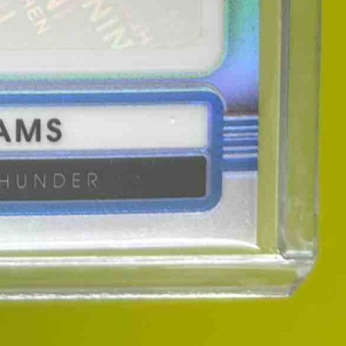 2022-23 Contenders Optic Jalen Williams Up and Coming Auto 49/125 RC Thunder