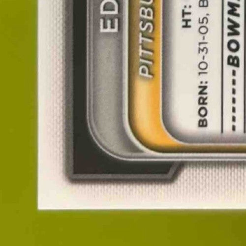 2024 Bowman Draft Eddie Rynders Chrome Auto 1st Prospect Pittsburgh Pirates