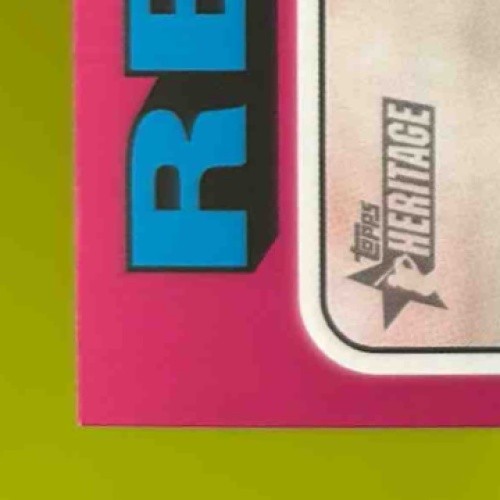 2024 Topps Heritage Missing Facsimile Signature Elly De La Cruz SP RC No Auto