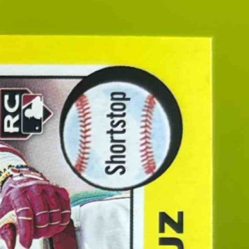 2024 Topps Heritage Missing Facsimile Signature Elly De La Cruz SP RC No Auto