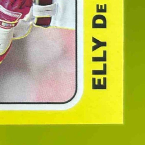 2024 Topps Heritage Missing Facsimile Signature Elly De La Cruz SP RC No Auto