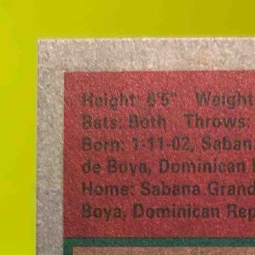 2024 Topps Heritage Missing Facsimile Signature Elly De La Cruz SP RC No Auto