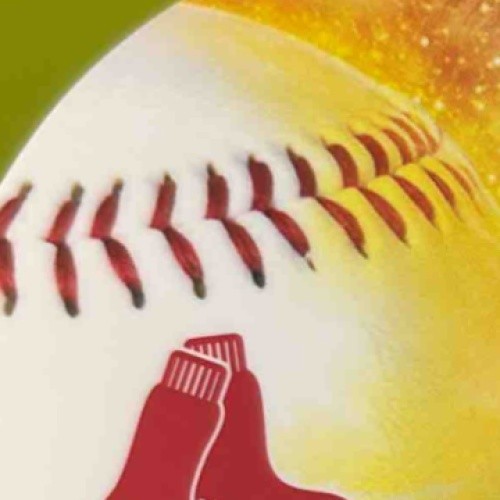 2024 Topps Chrome Dustin Pedroia On the Spot Die Cut Auto Orange Refractor 16/25