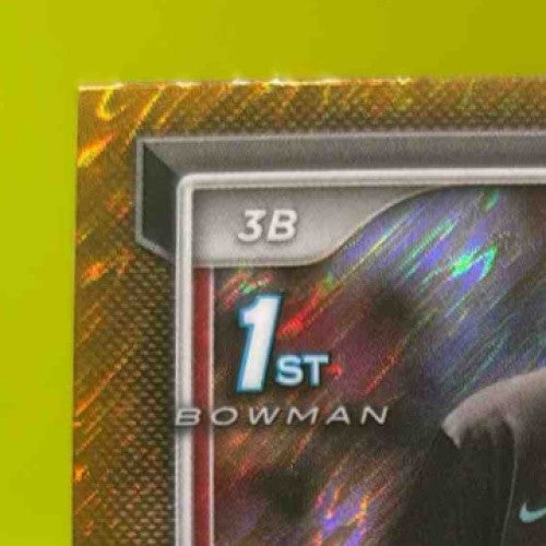 2024 Bowman Chrome Yassel Soler Gold Shimmer Refractor 20/50 BCP174 1st Prospect