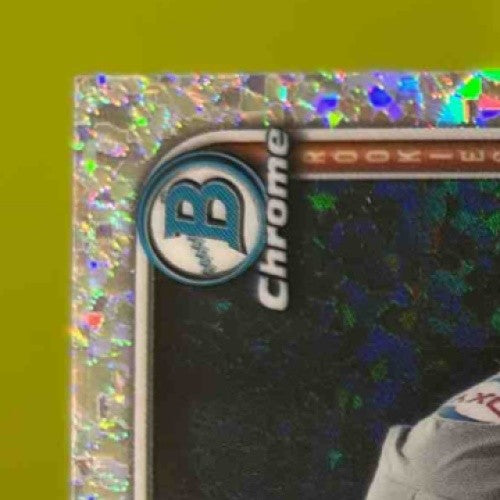 2025 Bowman Shay Whitcomb Chrome Rookie Auto Mini-Diamond Refractor /100 Astros