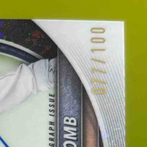 2025 Bowman Shay Whitcomb Chrome Rookie Auto Mini-Diamond Refractor /100 Astros