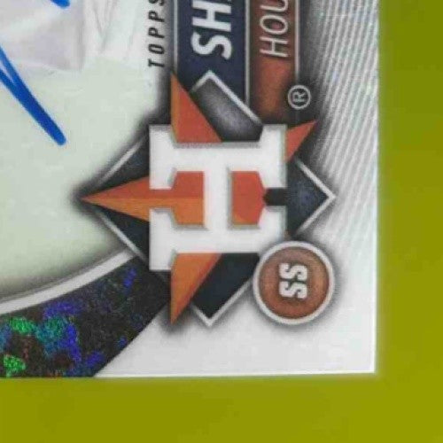 2025 Bowman Shay Whitcomb Chrome Rookie Auto Mini-Diamond Refractor /100 Astros