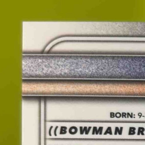 2025 Bowman Shay Whitcomb Chrome Rookie Auto Mini-Diamond Refractor /100 Astros