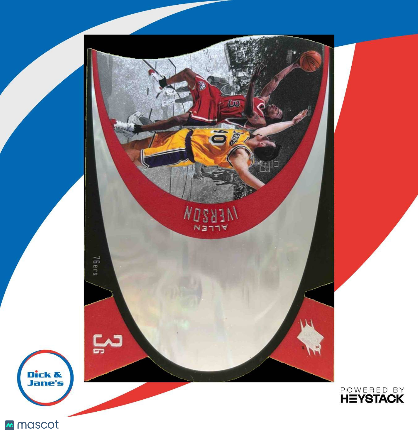 1997-98 SPx Allen Iverson #SPX35 Philadelphia 76ers