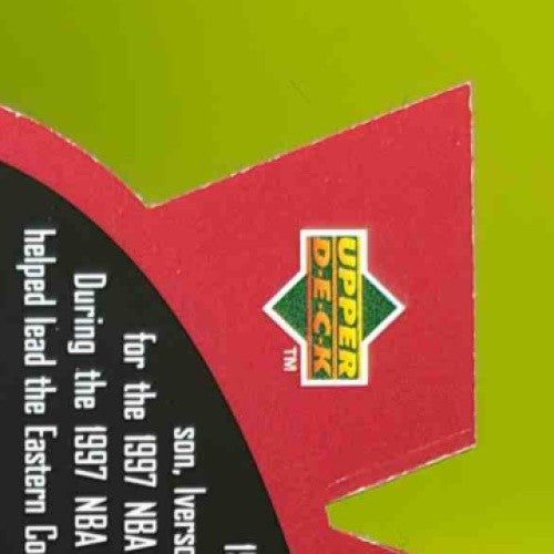 1997-98 SPx Allen Iverson #SPX35 Philadelphia 76ers