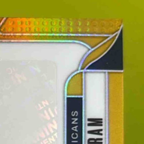 2024-25 Prizm Brandon Ingram Sensational Signatures Gold 5/10 Auto New Orleans