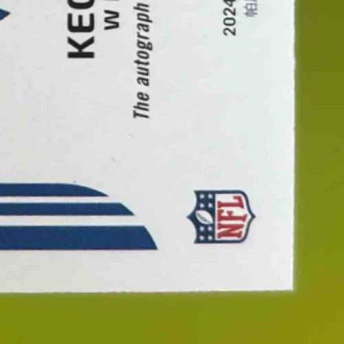 2024 Certified Keon Coleman Rookie Roll Call Signatures /149 Auto Buffalo Bills