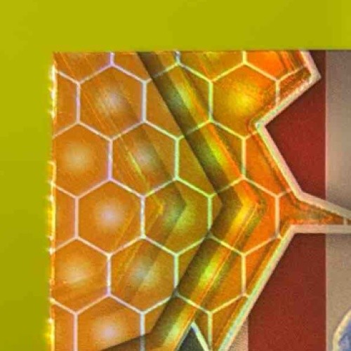 2024 Mosaic Puka Nacua Honeycomb Prizm #264 National Pride Los Angeles Rams