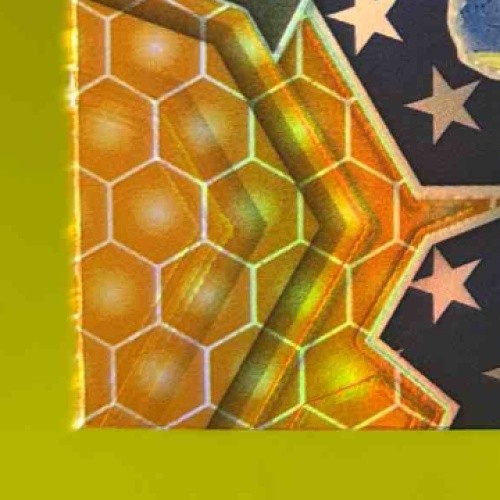 2024 Mosaic Puka Nacua Honeycomb Prizm #264 National Pride Los Angeles Rams