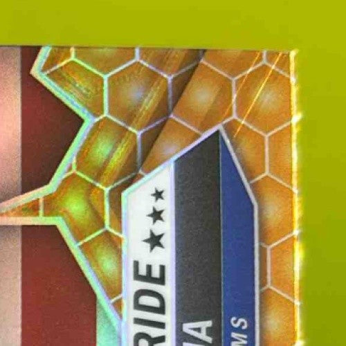 2024 Mosaic Puka Nacua Honeycomb Prizm #264 National Pride Los Angeles Rams