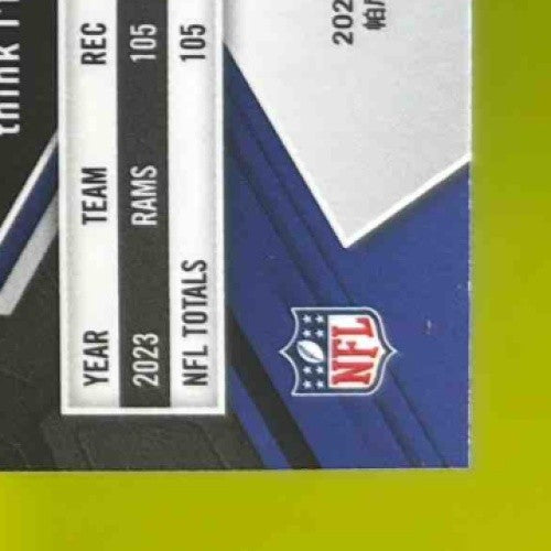 2024 Mosaic Puka Nacua Honeycomb Prizm #264 National Pride Los Angeles Rams