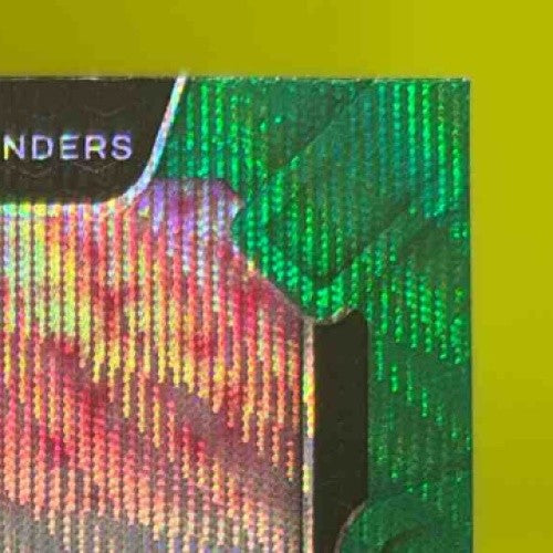 2024 Panini Prizm Jayden Daniels Emergent Green Wave #2 RC Washington Commanders