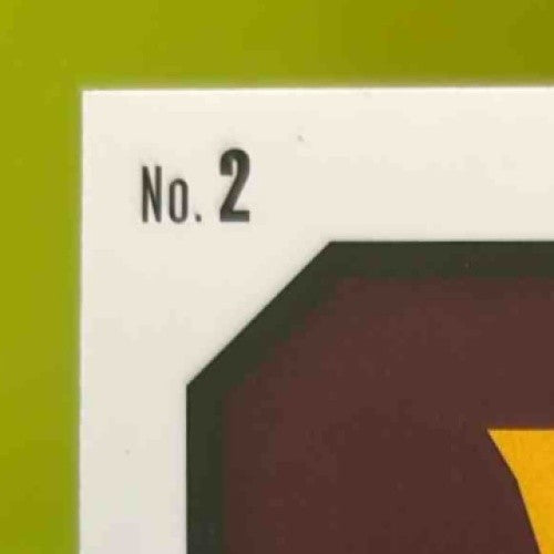 2024 Panini Prizm Jayden Daniels Emergent Green Wave #2 RC Washington Commanders