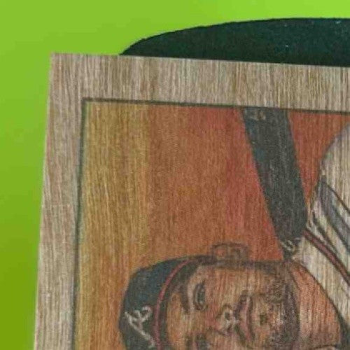 2024 Topps 206 Austin Riley Wood Stock #NNO Atlanta Braves Short Print