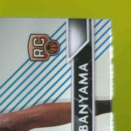 2023-24 Topps Finest Victor Wembanyama #76 Common RC San Antonio Spurs