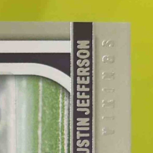 2022 Panini Absolute Justin Jefferson Signatures #89 Auto Minnesota Vikings