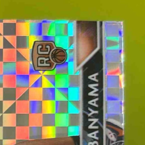 2023-24 Topps Finest Victor Wembanyama Checkerboard X Refractor #197 RC Spurs