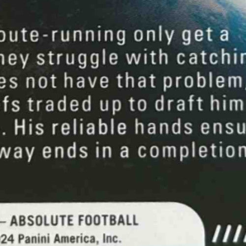 2024 Absolute Xavier Worthy Star Gazing Green Spectrum /25 RC Kansas City Chiefs