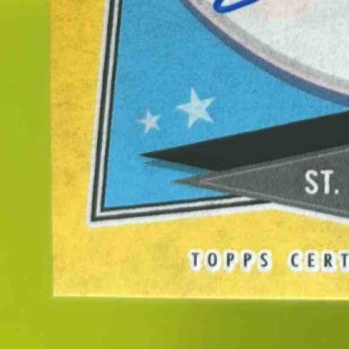 2023 Topps Brooklyn Collection #AC-NG Nolan Gorman Auto Gold 17/50 RC Cardinals