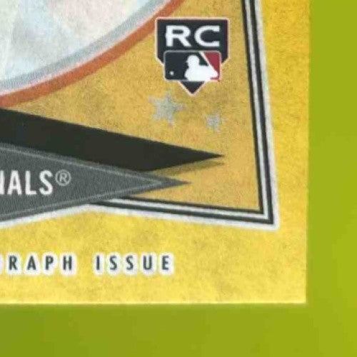 2023 Topps Brooklyn Collection #AC-NG Nolan Gorman Auto Gold 17/50 RC Cardinals