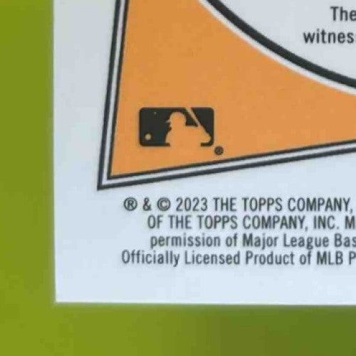 2023 Topps Brooklyn Collection #AC-NG Nolan Gorman Auto Gold 17/50 RC Cardinals