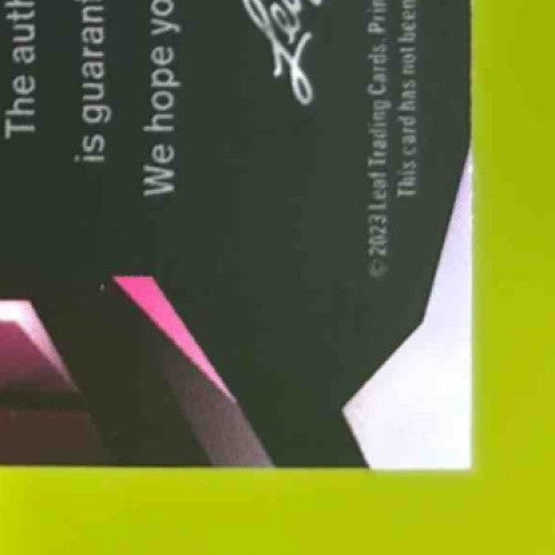 22023 Leaf Metal Ethan Salas Auto (XRC) Purple 3/8 #BA-ES2 RC San Diego Padres