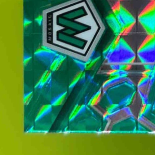 2024 Panini Mosaic Jayden Daniels Green Prizm #272 RC NFL Debut Commanders INV2