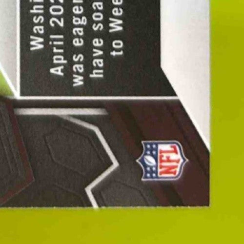 2024 Panini Mosaic Jayden Daniels Green Prizm #272 RC NFL Debut Commanders INV2