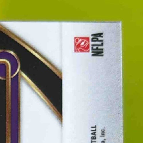 2024 Select J.J. McCarthy Club Red and Yellow Prizm Shock #246 Minnesota Vikings