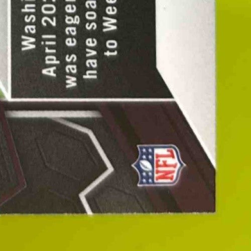 2024 Mosaic Jayden Daniels Green Prizm #272 NFL Debut Washington Commanders INV2
