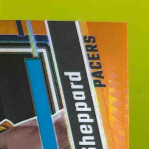 2023-24 Donruss Optic Ben Sheppard Hyper Orange Prizm 35/99 #221 RC Rated Rookie