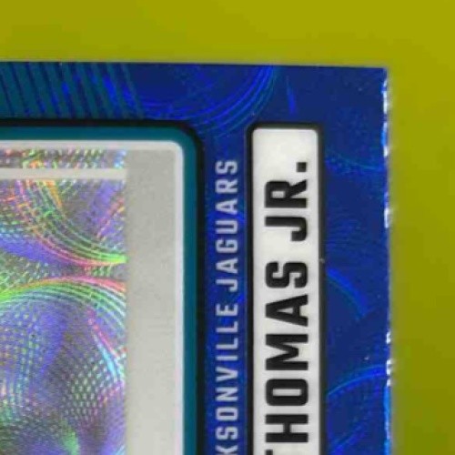 2024 Donruss Optic Brian Thomas Jr. Blue Scope #214 Rated Rookie Jacksonville