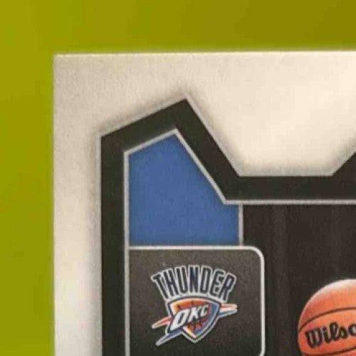 2023-24 Prizm Monopoly Cason Wallace Man Red Pattern 63 RC Oklahoma City Thunder