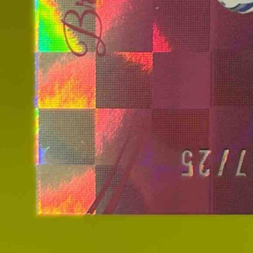 2024 Prestige Brandon Aubrey Xtra Points Signatures Premium Pink 7/25 #81 Auto