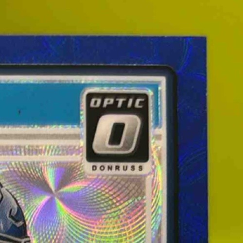 2024 Donruss Optic Malik Nabers Blue Scope #271 Rated Rookie New York Giants