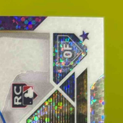 2023 Topps Chrome Drew Waters Rookie Auto Purple Speckle Refractor 52/299 Royals