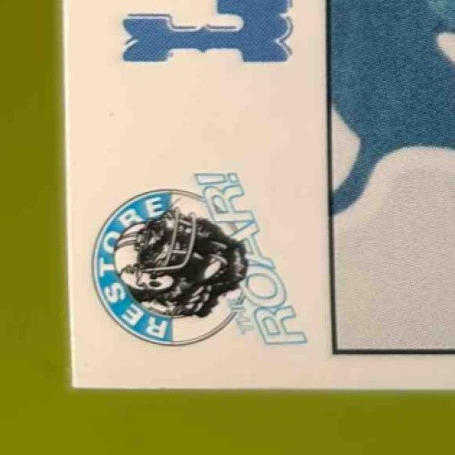 1989 Lions Police Oscar Mayer Barry Sanders RC #11 Detriot Lions Rookie Card - Sports Cards