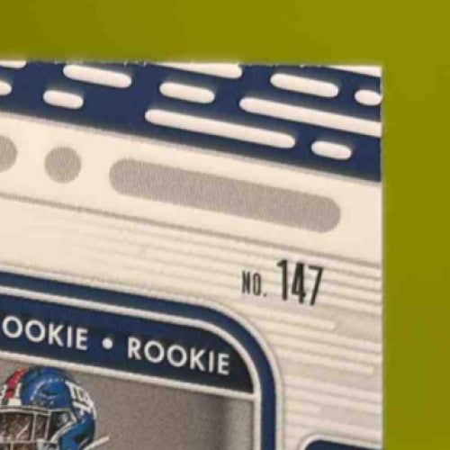 2024 Absolute Tyler Nubin Signature Rookies Spectrum 7/299 147 Auto RC NY Giants