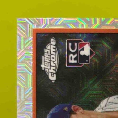 2024 Topps Update Robert Gasser 1989 Chrome Silver Pack Auto 161/199 RC Brewers