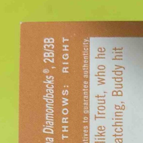 2023 Topps Archives Buddy Kennedy Fan Favorites Auto Green Foil 57/99 RC Arizona