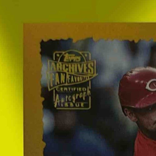 2024 Topps Archives Christian Encarnacion-Strand 95 Fan Favorites Auto Gold /50