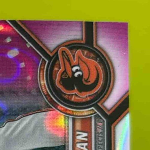 2022 Bowman Adley Rutschman Chrome Prospects Fuchsia Refractor /199 #BCP-29