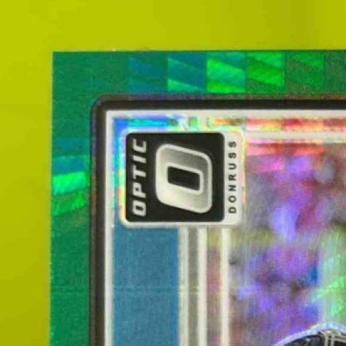 2024 Donruss Optic Malik Nabers Green Hyper #271 Rated Rookie New York Giants