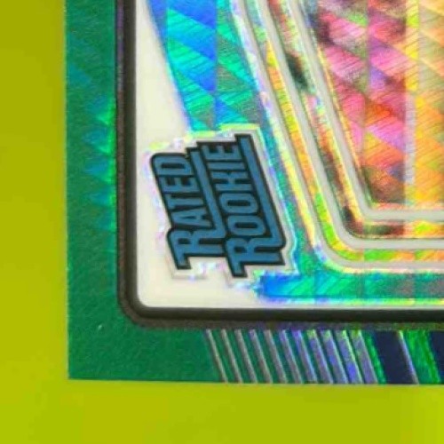 2024 Donruss Optic Malik Nabers Green Hyper #271 Rated Rookie New York Giants