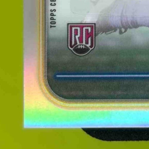 2024 Topps Chrome Blake Corum Rookie Refractor Auto #RA-BCO RC Los Angeles Rams - Sports Cards